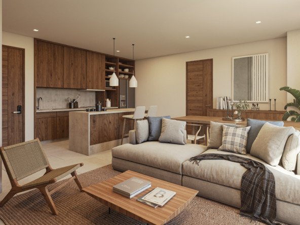 GREENWOOD - SALA COMEDOR COCINA