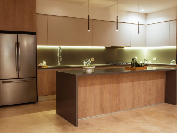 DEPARTAMENTO EN VENTA EN PUERTO CANCUN -ALBA MARINA COCINA