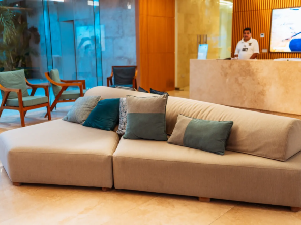 DEPARTAMENTO EN VENTA EN PUERTO CANCUN -ALBA MARINA LOBBY