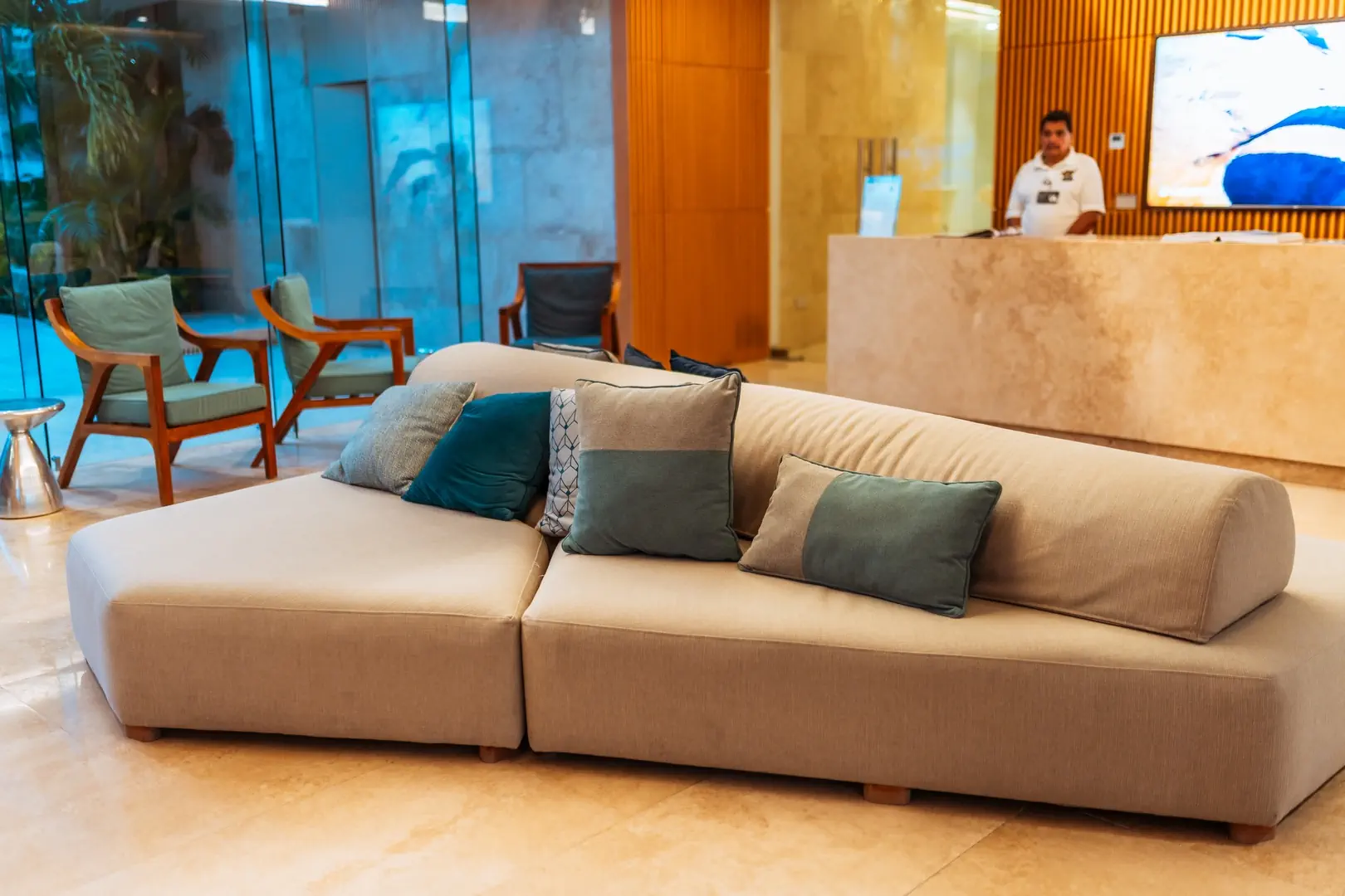 DEPARTAMENTO EN VENTA EN PUERTO CANCUN -ALBA MARINA LOBBY