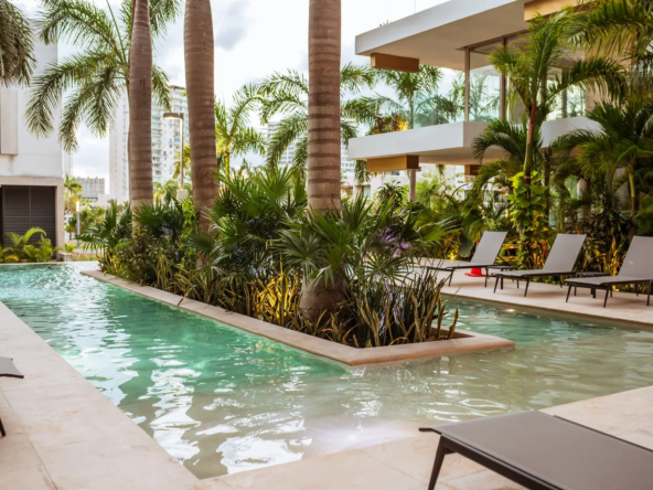 PUERTO CANCUN - DEPARTAMENTO EN VENTA ALBA MARINA ALBERCA