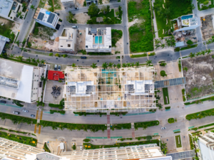 Vista aérea de proyecto