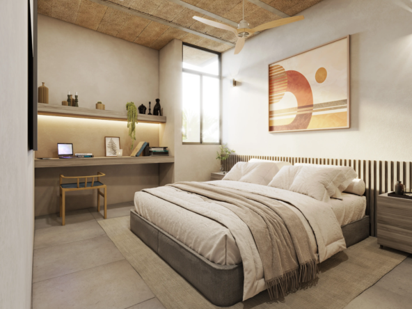 Departamentos en venta en Erenia Cancún recámara1