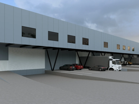 Fachada Bodega Mezzanine EXTERIOR 2